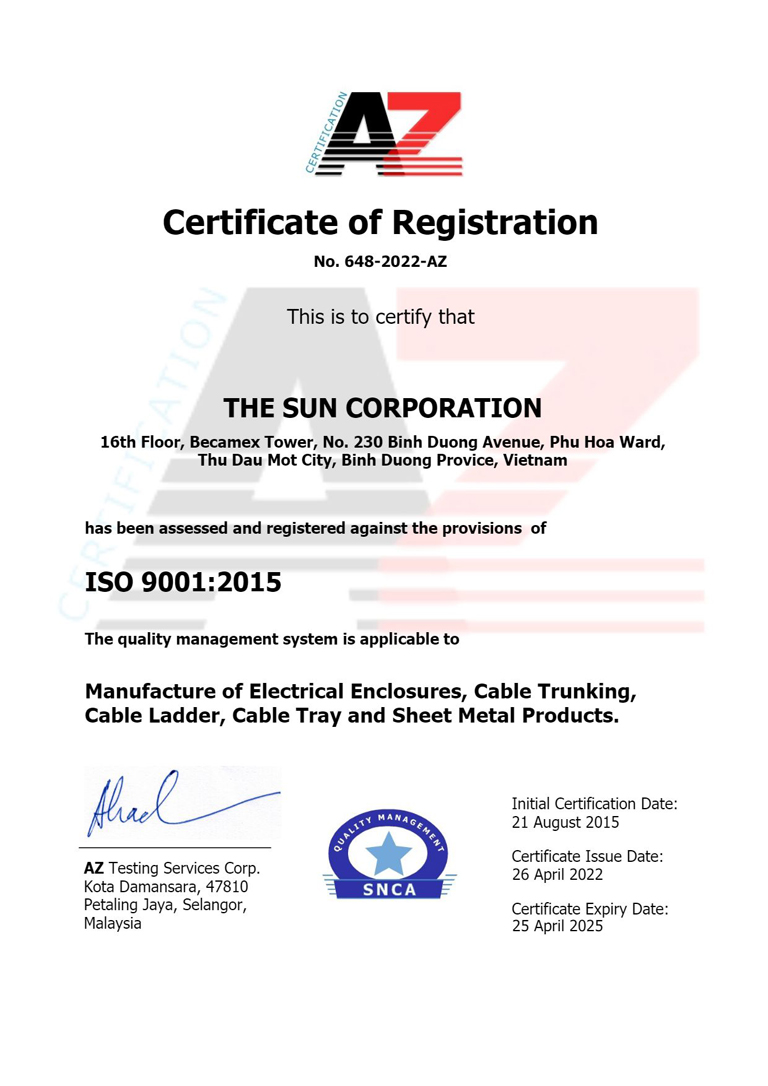 Chứng nhận iso 9001